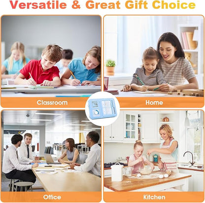 Eazy2hD Visual Timer for Kids and Adults, ADHD Tool for Kids with 60-Minute Countdown, Planning Board, Alarm Clock, Voice Command Task Timer for Chores, Classroom and Office Reminders, Visual Schedule