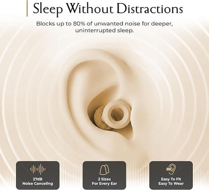Anemone Sleep Mask for Women – Ultra Soft Cooling Fabric Eye Mask with 100% Light-Blocking Design, Deep Eye Cups, Zero-Pressure Fit