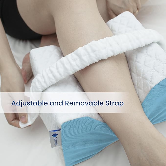 Knee Pillow for Side Sleepers,Knee Pillow,Leg Pillow for Side Sleeping,Memory Form, Leg Support Pillow,Removable&Washable Cover.