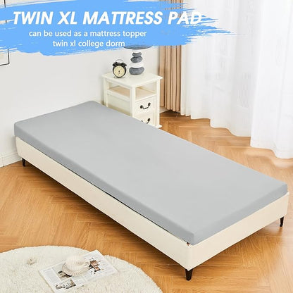 CYMULA Memory Foam Camping Mattress Pad,3inch Sleeping Pad for Camping,Non-Slip Bottom Floor Cot Car Mattress Bed with Retaining Portable Roll up Mattress Pad Mat for Travel Truck Guest Bed Tent