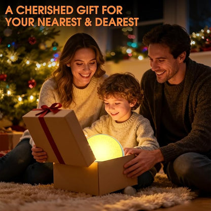 Sunrise Alarm Clock, White Noise Sound Machine with 30 Soothing Sounds, Dimmable Night Light, Natural Sunlight Lamp Gentle Wake Up Light for Bedrooms, Kids, Heavy Sleepers Adults, Baby, Ideal for Gift