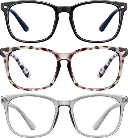 hunsquer Blue Light Glasses for Woman/Men Computer Blue Light Glasses