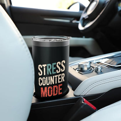 Relaxation Breathing Vagus Nerve Stimulation Stress Relief Stainless Steel Insulated Tumbler