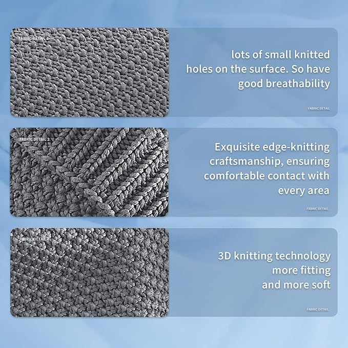 Topcee Knitted Weighted Blanket - 60"x80" 20lbs Queen Size Cooling Chunky Knit Heavy Blanket for Adults Cable Yarn Knit Decorative No Beads Soft Cozy and Cooling Weighted Throw Machine Washable