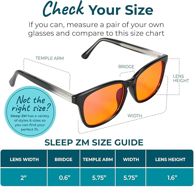 100% Blue Light Blocking Glasses - Better Sleep Anti Eye Strain Protection - Computer Gaming Women Men