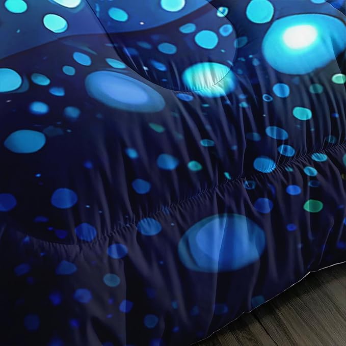 Black Cats Comforter Full Bedding Sets for Girls,Colorful Abstract Dots Bed Set for Kids Boys Teens Toddler Room Decor,Bohemian Style Art Aesthetics Comforter Sets with 2 Pillowcases.