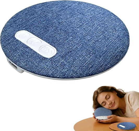 Sleep Pillow Speaker, Pillow Speaker with White Noise Timer Sleep Aid with Stereo Bass Private Sleep Headphones (Upgrade)