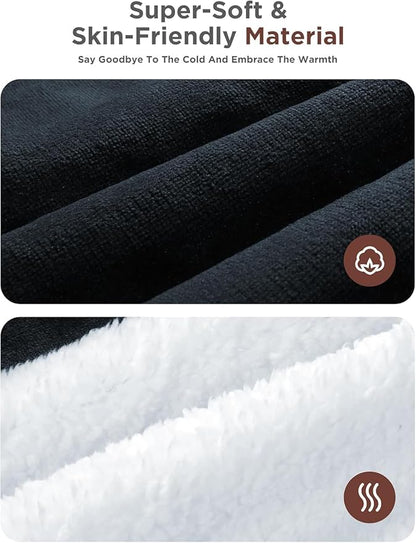 Heated Blanket,Soft Flannel Heated Throw Blanket,Fast Heating Electric Throw Blanket with 8 Heating Levels,9 Hours Auto Shut Off,Home Sleep Electric Blanket Throw, A Thoughtful Gift for Elders