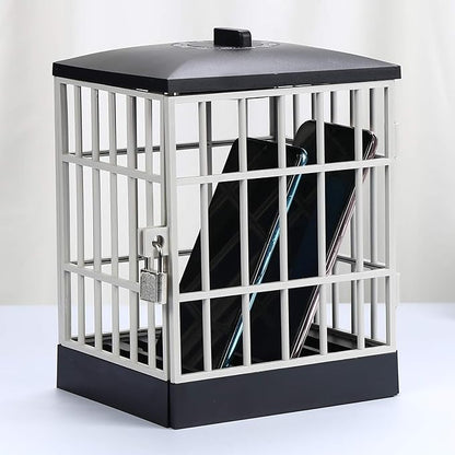ruixin Mobile Phone Jail - Smart Phone With Timing, Cell Phone Jail, Phone Lock Box, Phone Jail, Timed Lock Box, Used In Classrooms, Homes, Meeting Rooms, Offices (15CMX13CMX23CM)
