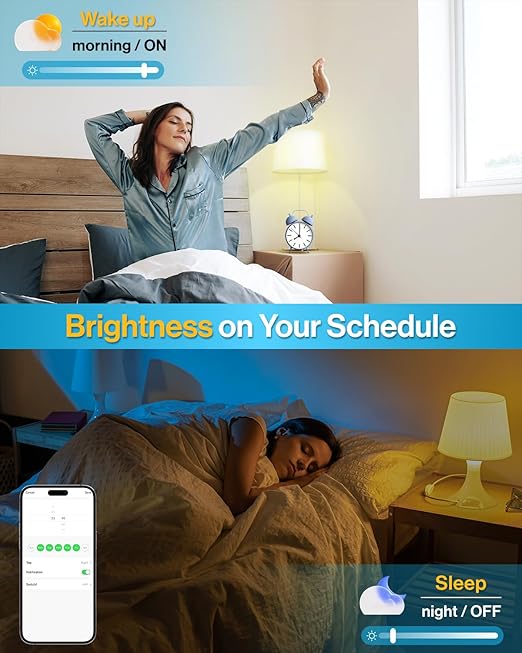 Sunco 3 Pack Smart Dimmer Switch, Double Rocker Wall Light Switch, WiFi Compatible with Tuya, Smart Life, Sunco Lighting Smart App, 120V, Compatible with Alexa and Google Assistant