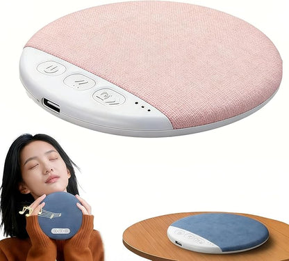 Pillow Speaker for Sleeping Bluetooth, Sleep Speaker Under Pillow with White Noise Timer, Mini Wireless Pillow Speaker with Stereo Sound for Side Sleepers (Pink)
