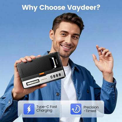 Vaydeer Phone Lock Box with Timer, Timed Phone Jail Locker, Locking Safe Storage for Phone, Easy to Use, Stay Focused, Build Better Habits, Live Balanced