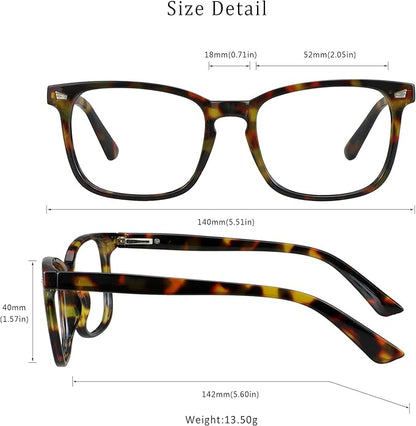 LifeArt Blue Light Blocking Glasses, Anti Eyestrain