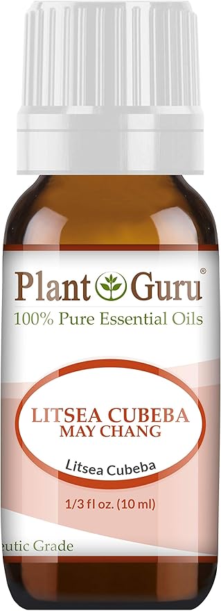 Litsea Cubeba (May Chang) Essential Oil 10 ml. 100% Pure Undiluted Therapeutic Grade.