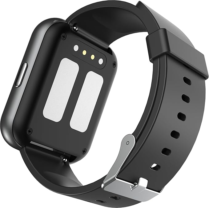 Electric Shock Alarm Clock for Heavy Sleepers | Wearable Silent Strong Zap Alarm Clock | Shock Pulse for Self-Discipline and Combat Fatigue | With 1.69 Touch Screen