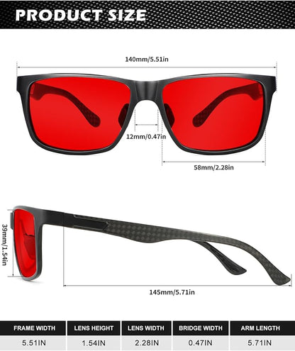 ANYLUV Blue Light Blocking Glasses Men Computer Gaming Glasses Lightweight Al-Mg Metal Anti Eyestrain Eye Protection