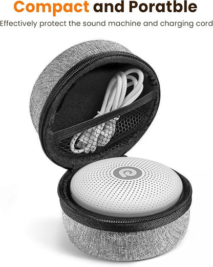 Dreamegg Portable Travel Case for D11&D11Max White Noise Machine, Crush-Resistant Sound Machine Travel Case, Provides Protection While Travelling, Protection from Scratches & Water Splashes(Case Only)