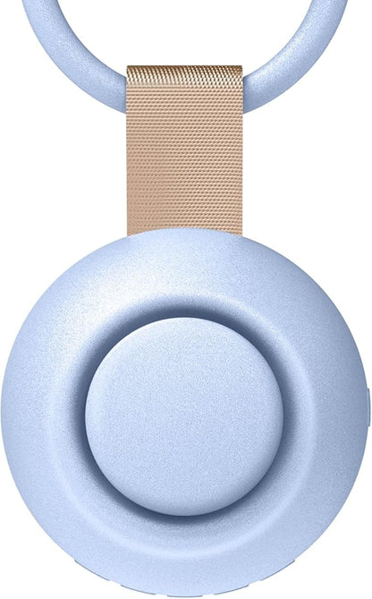 2026 Mom's Choice Awards, Portable Sound Machine for Baby Adult, AI Cry Detection, 18 Soothing Sound, Bluetooth Rechargeable White Noise Machine for Home Office Travel, Nursery Light, Blue