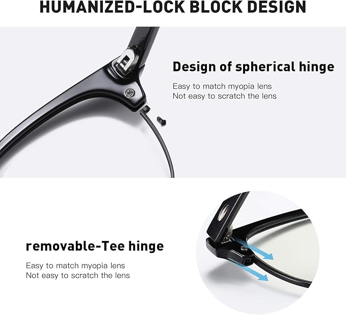 Blue Light Blocking Glasses Retro Semi Rimless UV400 Clear Lens Computer Eyewear For Men Women