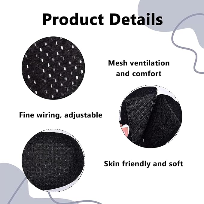 Breathable Upgraded Anti-Snoring Chin Strap with Mesh Structure, Adjustable Jaw Protection Anti-Snoring Strap, Durable Material for Improved Tear Resistance, Comfortable Natural Solution Snore Stopper