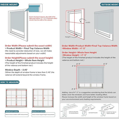 Motorized Light Filtering Roll Shade Work with HomeKit, 60% Blackout Smart Blinds for Windows, Electric Blinds with Remote, APP/Voice Control, Automatic Solar Shades,Dark Veil