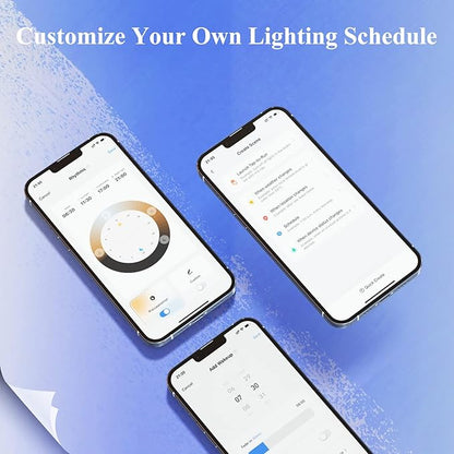 DiCUNO Smart Edison Bulb G80, Color Changing WiFi Smart Light Bulb, Vinatge Globe Filament Bulb Compatible with Alexa & Google, Dimmable with App, 50 Watt Equivalent 450LM, No Hub Required, 1 Pack