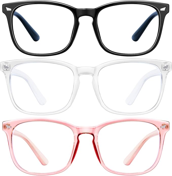 hunsquer Blue Light Glasses for Woman/Men Computer Blue Light Glasses