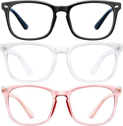hunsquer Blue Light Glasses for Woman/Men Computer Blue Light Glasses