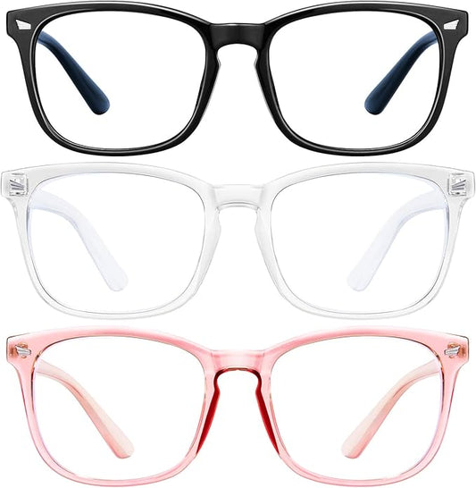 hunsquer Blue Light Glasses for Woman/Men Computer Blue Light Glasses
