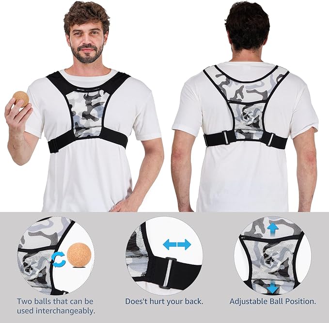Side-Sleeping Trainer for Side Sleep, Anti Snoring Solution, Stop Snoring and Reduce The Risk for Sleep Apnea,Camouflage