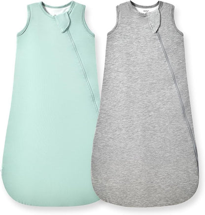 HAPIU Unisex Rayon Made from Bamboo Baby Sleep Sack TOG 0.5, 2-Way Premium Zipper, Wearable Blanket