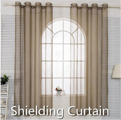 NAKAN Block Faraday Radiation Shielding Fabric, 100% Silver Coated Radiation Protection Netting, for Making Anti Radiation Curtain,Bed Canopy,Cell Tower, Wi-Fi(Size:1.5X6m)