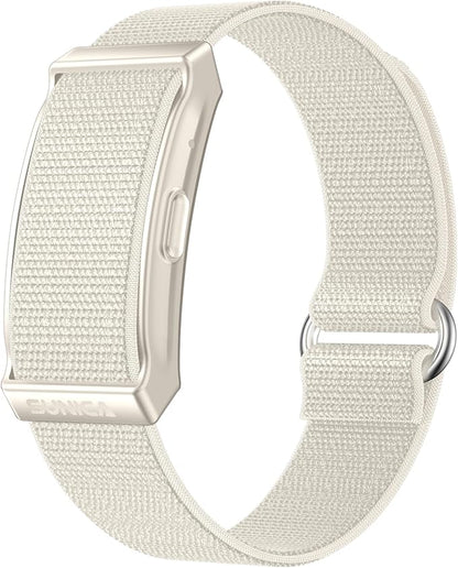 Smart Bracelet,100+ Sport Modes Fitness Tracker with Continuous Heart Rate Blood Oxygen Sleep Monitor 24h, Comes with a Free Armband (Beige)