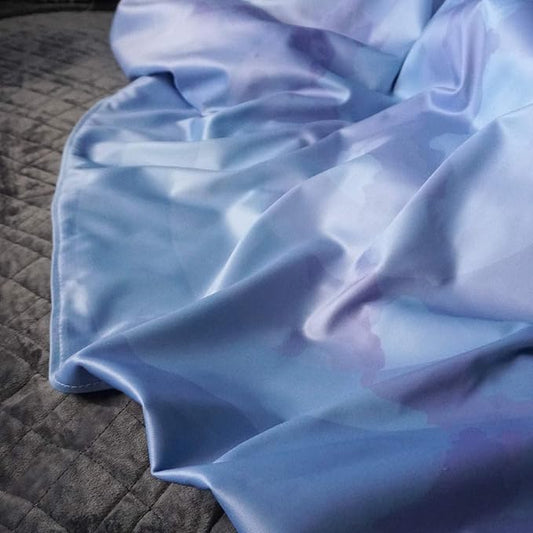 Chrome Cherry Custom Weighted Blanket Cover 48x72 Inches, Compatible with Secūr Blanket Line, Soft, Machine Washable & Breathable 48x72 Duvet Cover for Weighted Blanket, Protects Against Wear & Tear