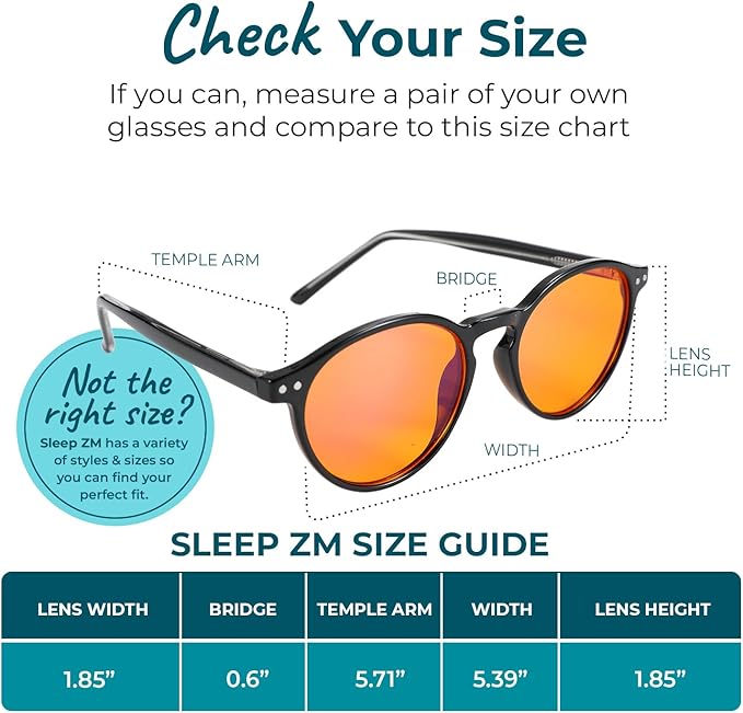 100% Blue Light Blocking Glasses - Better Sleep Anti Eye Strain Protection - Computer Gaming Women Men