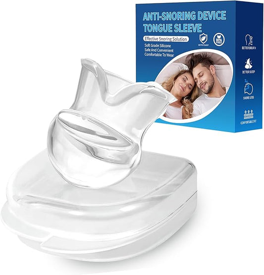 Snoring Solution - Anti-Snore Device, Reusable Snore Solution Stopper for Men/Women - MF25