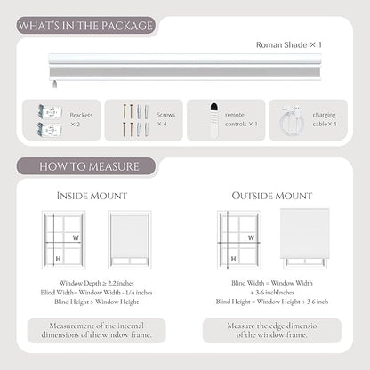 Motorized Top Down Bottom Up Cellular Shades, Smart Electric TDBU Honeycomb Blind with Remote, Blackout or Light Filtering Fabric, Automatic Cellular Shade for Home and Office Indoor Window