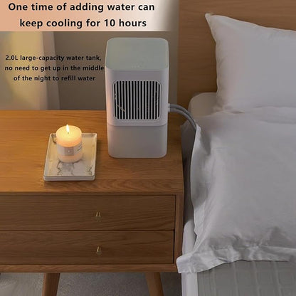 Cooling Mattress Pad for Bed, Electric Water Cooler Mattress Topper System for Hot Sleeper and Night Sweats, 3 Adjustable Speed Water Cooling Fan Mattress Double