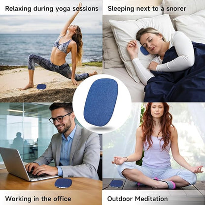Mellow Sleep Pillow Speaker,Ultra Thin Bluetooth Pillow Speakers with White Noise Machine Timer,Under Pillow for Sleeping,Sleep Music, 30H Playtime, Travel Essential, Birthday Gifts