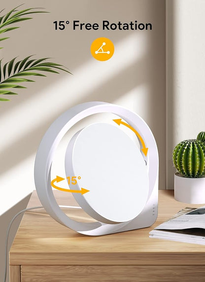 MediAcous 11000Lux Sunlight Lamp, 4 Brightness Levels & Color Temperature & Timer, Daylight Lamp with Memory Function for Home/Office/Decoration