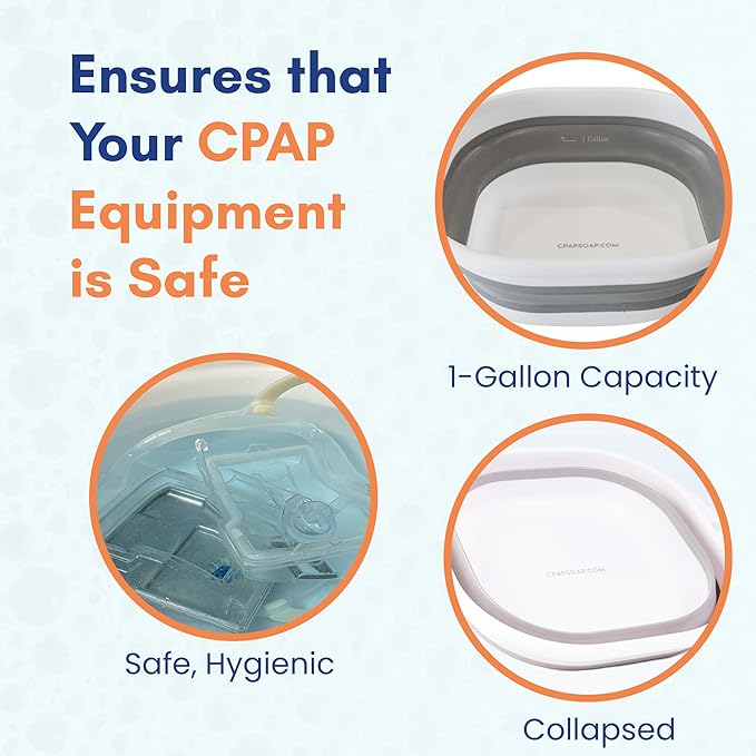Wash Basin - Dedicated Washing Basin for Device Hoses and Accessories, Offers Complete Cleaning Control, Prevents Cross Contamination, Easy to Use