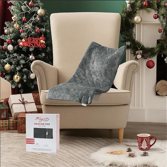 XL Heating Pads Large 17''x33'' fsa Eligible Items only List Heat pad for Period Cramps Heating Pads Large Heated pad for Back Pain Relief Products Christmas Gifts for Mom Dad