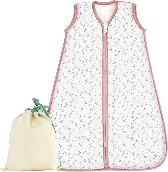 Unisex Baby Sleep Sack 0.5 TOG, Lightweight Summer Wearable Blanket, Soft Rayon Made from Bamboo Toddler Sleep Bag