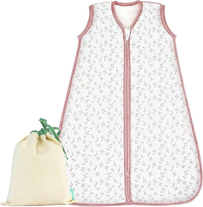 Unisex Baby Sleep Sack 0.5 TOG, Lightweight Summer Wearable Blanket, Soft Rayon Made from Bamboo Toddler Sleep Bag