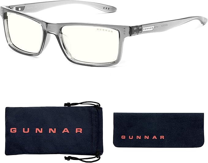 GUNNAR - Blue Light Reading Glasses - Blocks 65% Blue Light - Vertex