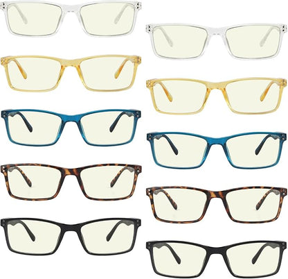 Eyekepper 4-pack Reading Glasses Blue Light Blocking Women Cat Eye Readers