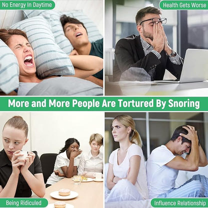 Anti Snoring Devices for Women Men, Soft and Comfortable Material, Easy to Use&Clean
