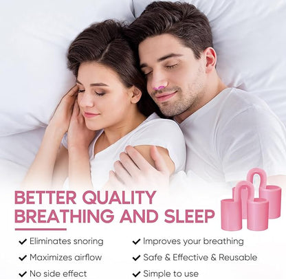 8pcs Anti Snoring Nose Vents Device That Work, Anti Nose Vents for Snoring Devices, Snoring Devices for Men, Nose Opener for Breathing Sleep, Stop Snoring Devices That Work for Men