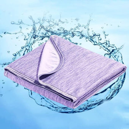 Marchpower Arc-Chill Cooling Blanket for Hot Sleepers Queen Size, Double-Sided Design Japanese Cooling Fiber Absorbs Body Heat, Lightweight Soft Cold Blankets for Summer Sleeping Bed