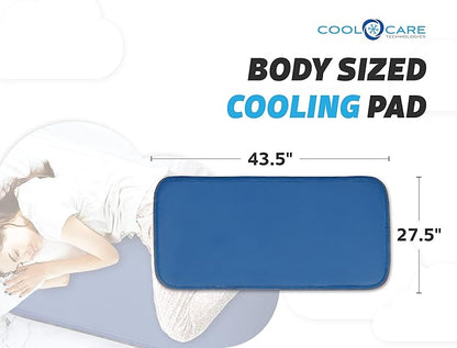 Cooling Pad for Bed - Pressure Activated Gel Provides Instant Relief - Ideal for Fevers, Hot Flashes, Night Sweats